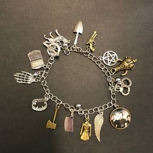 Supernatural J2M Charm Bracelet SPN Fandom